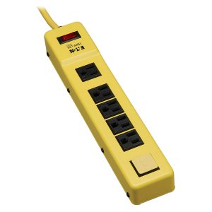 Tripp Lite by Eaton TLM626NS 6-AC Outlet Power It Power Strip with Safety Covers, 6-Ft. Cord with Straight Plug, TLM626NS