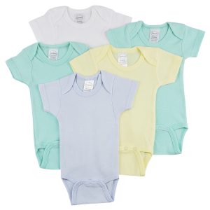 Short Sleeve One Piece 5 Pack Cs_0279nb