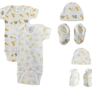 Unisex Newborn Baby 6 Pc  Sets Nc_0663