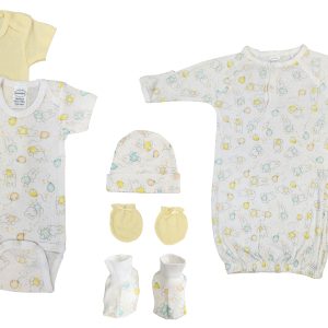 Unisex Newborn Baby 6 Pc  Sets Nc_0647