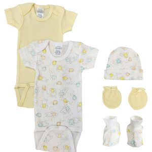 Unisex Newborn Baby 5 Pc  Sets Nc_0644