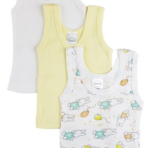 Girls Printed Tank Top Variety 3 Pack 038m