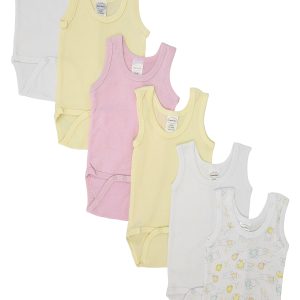 Baby 6 Pc Onezies And Tank Tops Nc_0519nb
