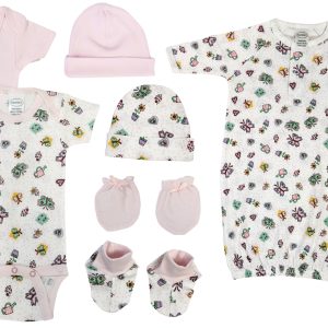 Newborn Baby Girl 7 Pc  Sets Nc_0601