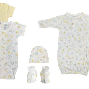 Unisex Newborn Baby 5 Pc  Sets Nc_0645