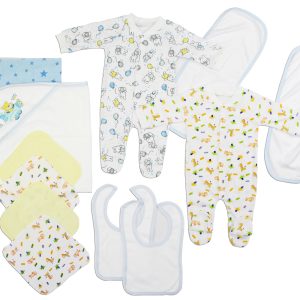 Newborn Baby Boys 12 Pc  Baby Shower Gift Set Ls_0106