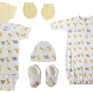 Unisex Newborn Baby 6 Pc  Sets Nc_0689