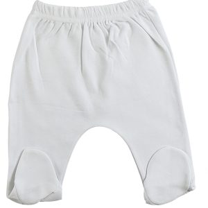 White Closed Toe Pants Cs_0536l