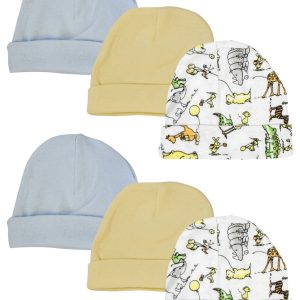 Boys Baby Caps (pack Of 6) Nc_0290