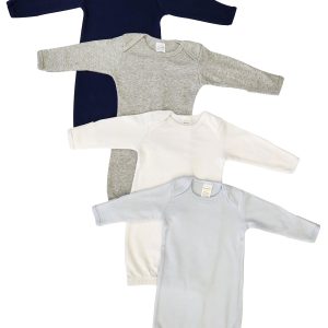 Unisex Newborn Baby 4 Piece Gown Set Nc_0881