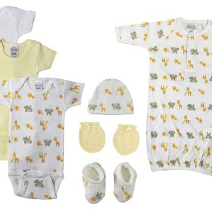 Unisex Newborn Baby 7 Pc  Sets Nc_0682