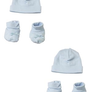 Preemie Cap And Bootie - 4 Pc Set Cs_0061