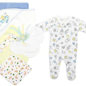 Newborn Baby Boys 10 Pc  Baby Shower Gift Set Ls_0091