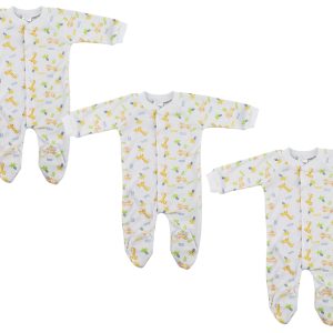 Unisex Closed-toe Sleep & Play (pack Of 3 ) Nc_0716s