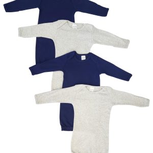 Unisex Newborn Baby 4 Piece Gown Set Nc_0879