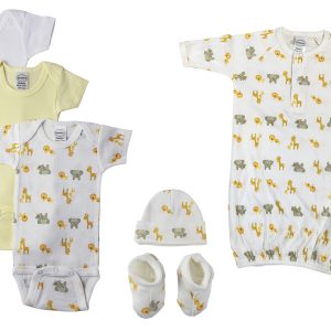 Unisex Newborn Baby 6 Pc  Sets Nc_0681