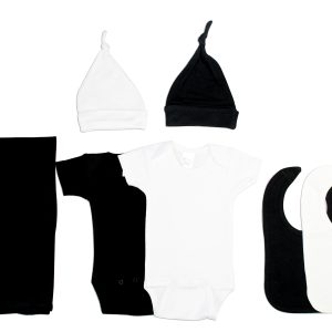 Black And White 7 Piece  Set Ls_0067nb
