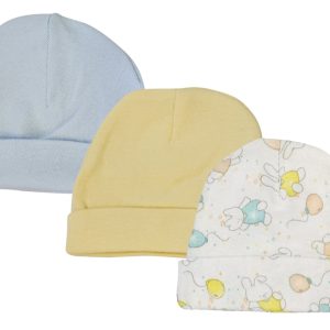 Boys Baby Caps (pack Of 3) Nc_0258