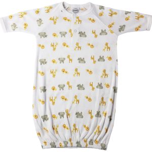 Unisex Newborn Baby 2 Piece Gown Set Nc_0752