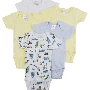 Short Sleeve One Piece 5 Pack Cs_0303l