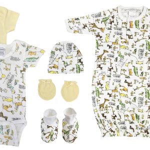 Unisex Newborn Baby 6 Pc  Sets Nc_0565