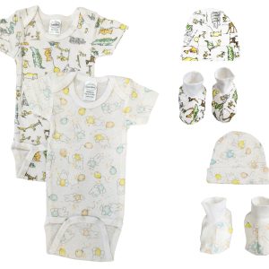 Unisex Newborn Baby 6 Pc  Sets Nc_0573