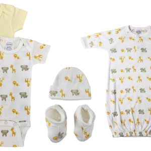 Unisex Newborn Baby 5 Pc  Sets Nc_0688