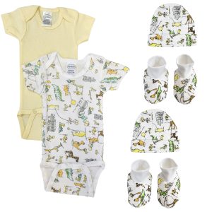 Unisex Newborn Baby 6 Pc  Sets Nc_0561