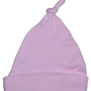 Pink Knotted Baby Cap 1100pink