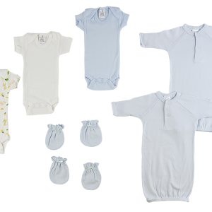Preemie Boys Onezies, Gowns And Mittens Cs_0072