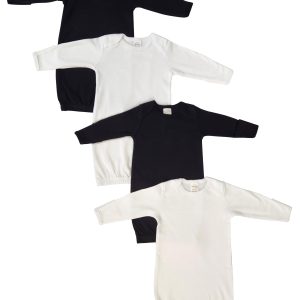 Unisex Newborn Baby 4 Piece Gown Set Nc_0869