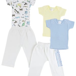Infant Boys T-shirts And Track Sweatpants Cs_0437l