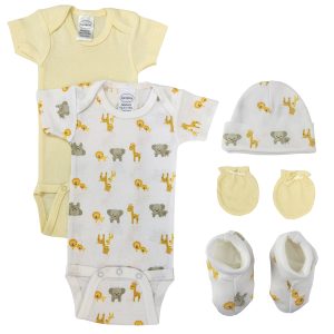 Unisex Newborn Baby 5 Pc  Sets Nc_0687