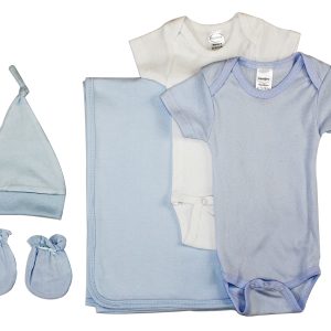 Newborn Baby Boy 5 Pc  Baby Shower Gift Set Ls_0003