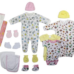 Newborn Baby Girl 19 Pc  Baby Shower Gift Set Ls_0029
