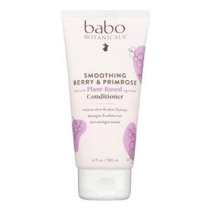 Babo Botanicals - Detangling Conditioner - Instantly Smooth Berry Primrose - 6 oz