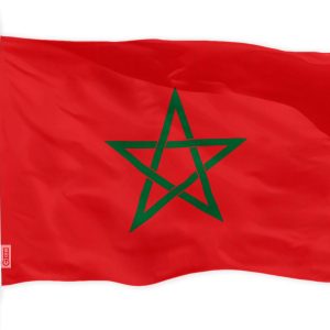 Morocco (Moroccan) Flag 150D Printed Polyester 3x5 Ft