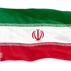 Iran (Iranian) Flag 150D Printed Polyester 3x5 Ft