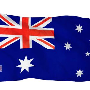 Australia Australian Flag | 3x5 Ft | LiteWeave Series Printed 100D Polyester | Country Flag Vibrant Colors Brass Grommets