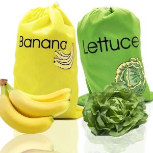 Reusable Vegetable Produce Bags Pack