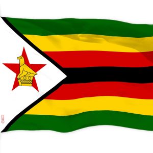G128 Zimbabwe Zimbabwean Flag | 3x5 Ft | LiteWeave Pro Series Printed 150D Polyester | Country Flag, Indoor/Outdoor, Vibrant Colors, Brass Grommets, Thicker and More Durable Than 100D 75D Polyester