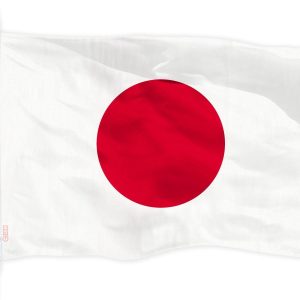 Japan (Japanese) Flag 150D Printed Polyester 3x5 Ft