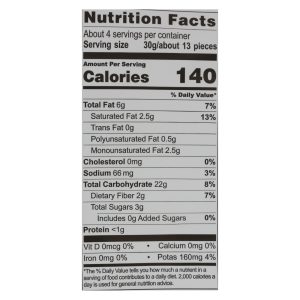 Artisan Tropic Plantain Strips - With Sea Salt - Case of 12 - 4.5 oz.