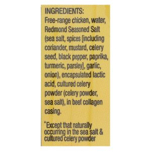 Nick's Sticks - Snack Stk Chicken Fr Rnge - Case of 25 - 1.7 OZ