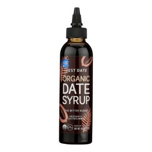 Just Date Syrup 100% Organic California Dates Syrup - Case of 6 - 8.8 OZ