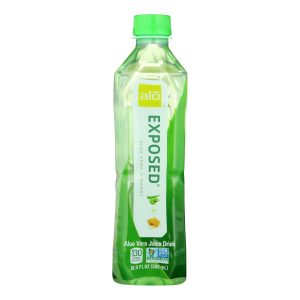 Alo Original Exposed Aloe Vera Juice Drink -  Original and Honey - Case of 12 - 16.9 fl oz.