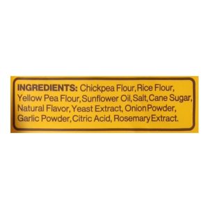 Hippeas - Chickpea Puff White Cheddar - Case of 6-1.5 Ounces