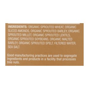 Food For Life Baking Co. Cereal - Organic - Ezekiel 4-9 - Sprouted Whole Grain - Almond - 16 oz - case of 6