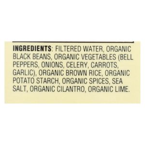 Dr. McDougall's Organic Black Bean Lower Sodium Soup - Case of 6 - 18 oz.