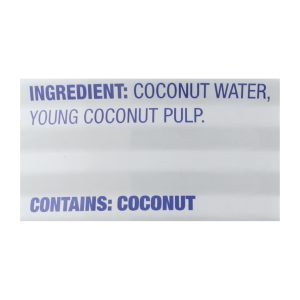 C2O - Pure Coconut Water Pure Pulp Coconut Water - Case of 12 - 17.5 fl oz